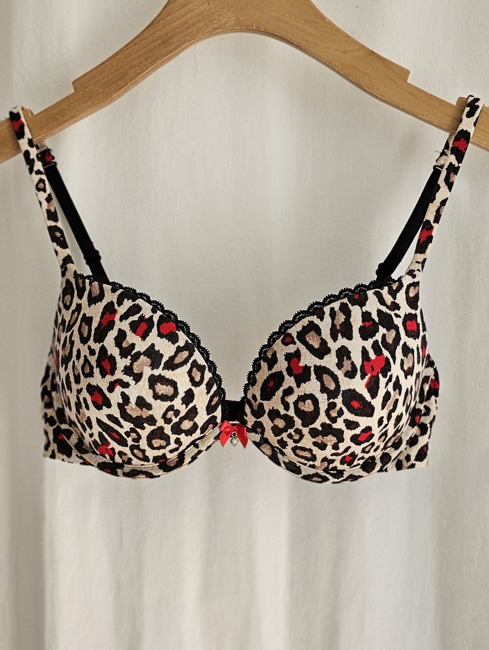 La Senza Perfectly Me Animal Print Multi-Way Pushup Bra